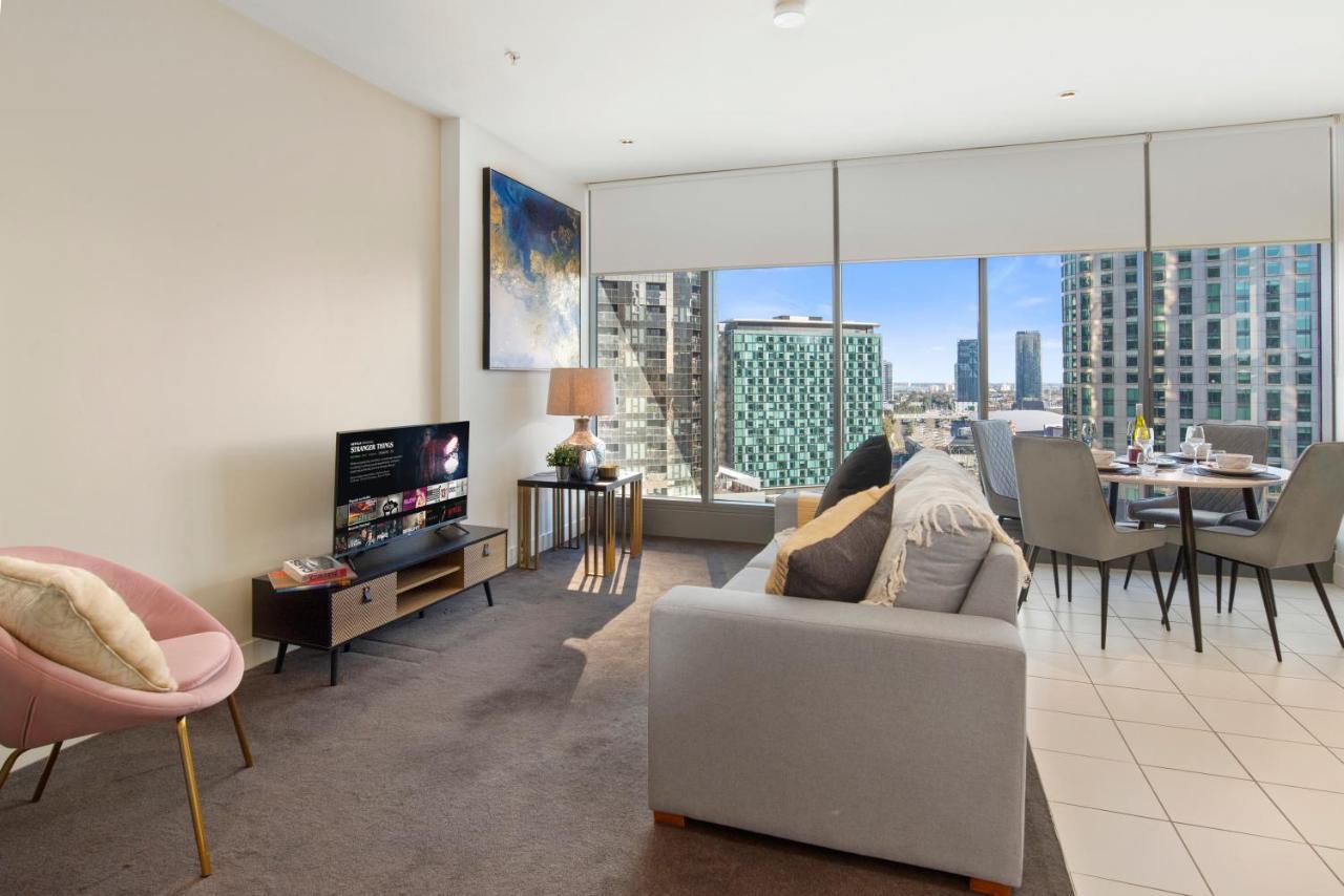 Sophisticated Designer Condo W River & City Views Melbourne Exterior foto